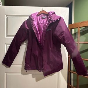 Patagonia Purple Jacket powdertown ski snowboard